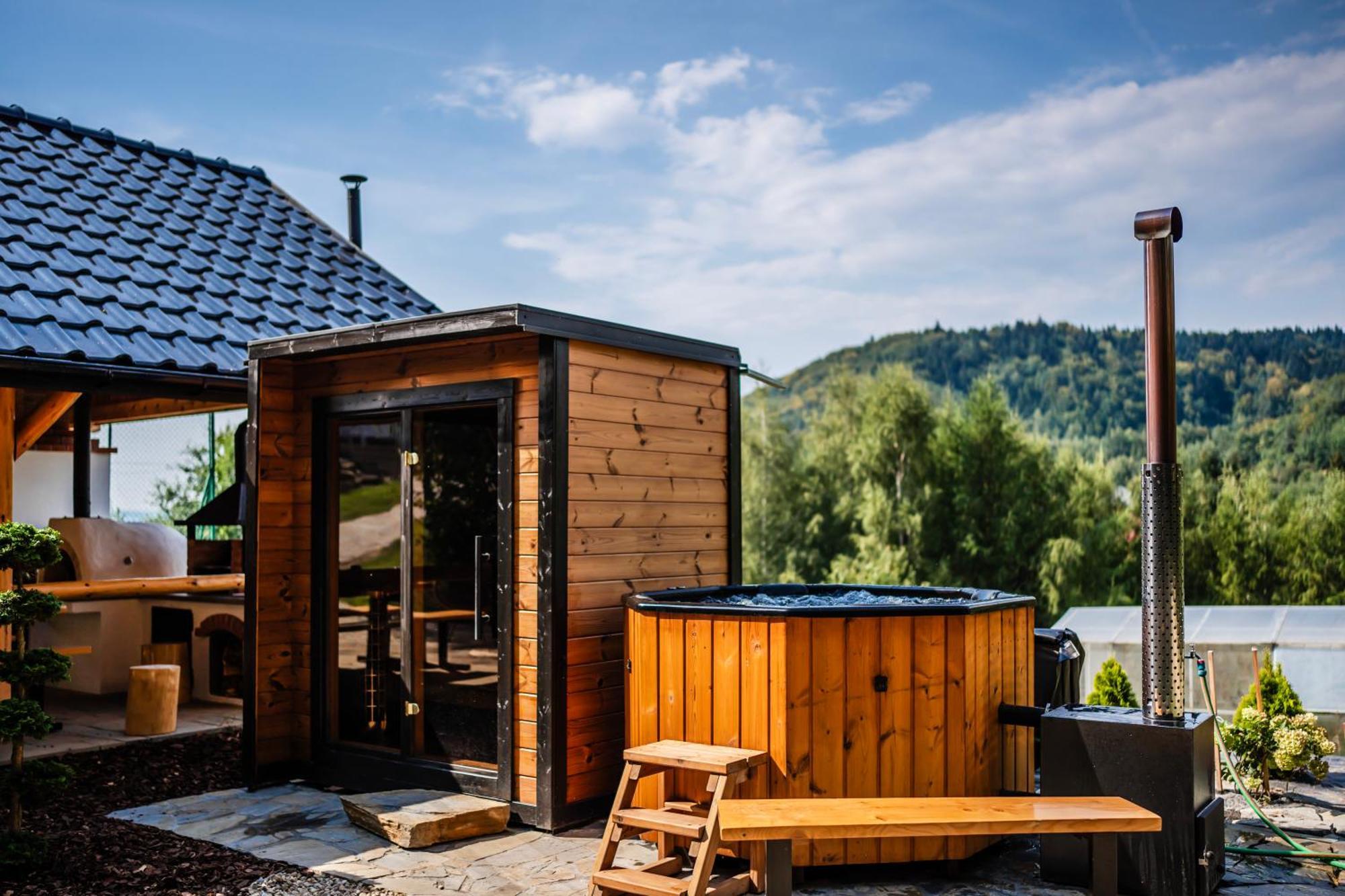 Forrest House Jacuzzi & Sauna Jasienica  Dış mekan fotoğraf
